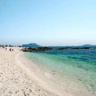 10:30 海で散歩 珊瑚海水浴場（산호해수욕장） 이미지 1