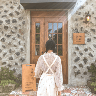 15:00 カフェで休憩 CAFE GYULKKOT DARAK（카페 귤꽃다락） 이미지 1