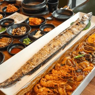 19:00 夜ごはん 済州島 海女三姉妹 協済本店（제주도 해녀세자매 협재본점） 이미지 1