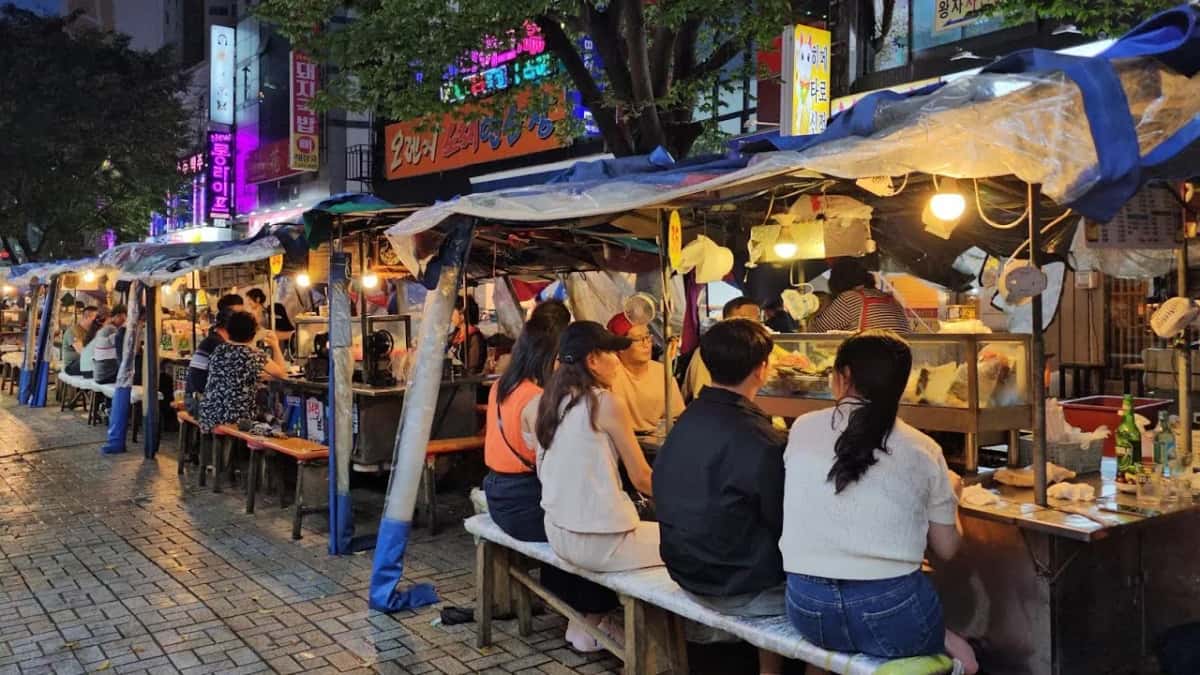 南浦洞屋台通り イメージ