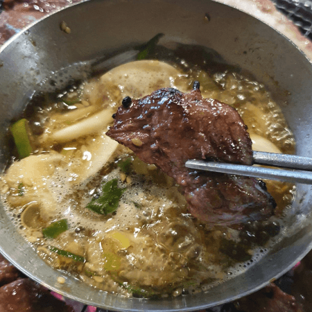夕ごはんは、ドラム缶式焼肉屋さんで - 画像 2