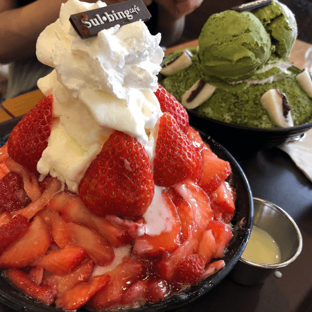 韓国の王道デザートかき氷の【ソルビン】 - 画像 1