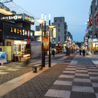 20:30 散策する 新済州