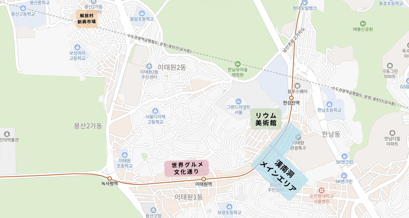 Area Map