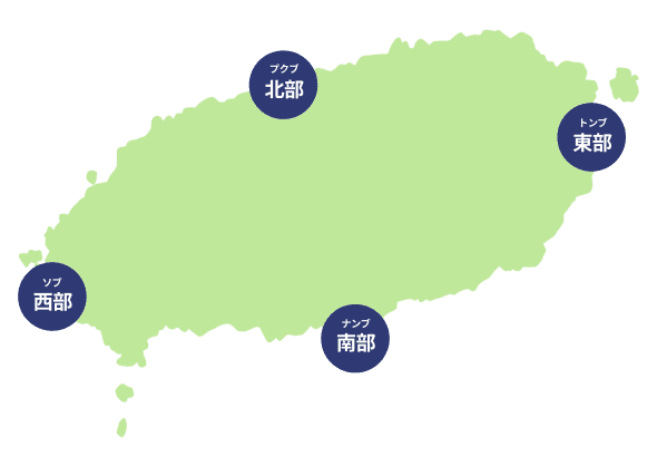 済州市街地図