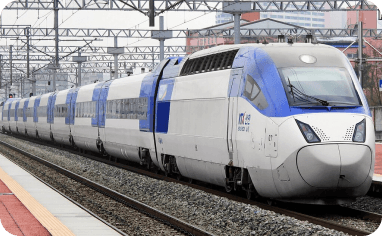 KTX/SRT 高速鉄道の画像