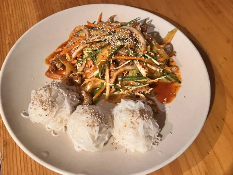 ツブ貝の和え物