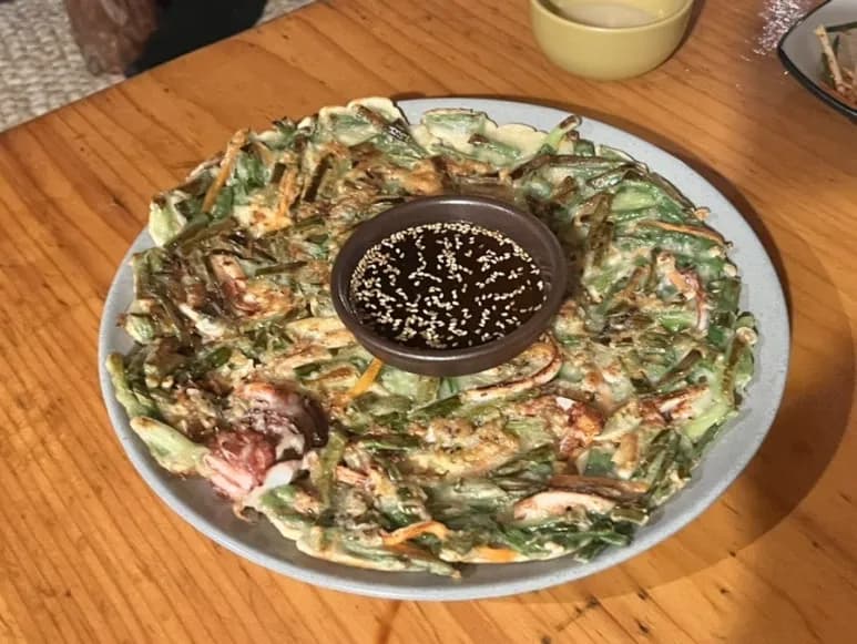海鮮チヂミ