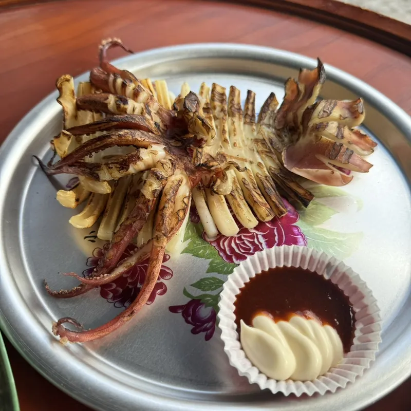半干しイカ