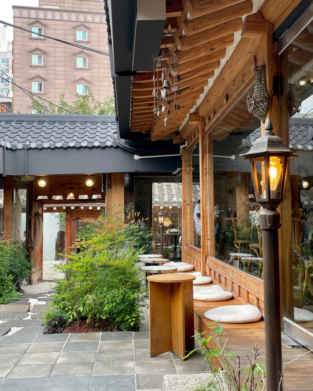 韓屋ランソム 益善 배경 이미지