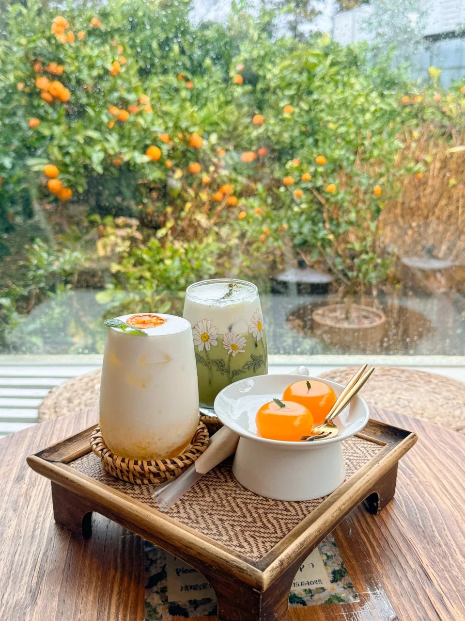 CAFE GYULKKOT DARAK 배경 이미지