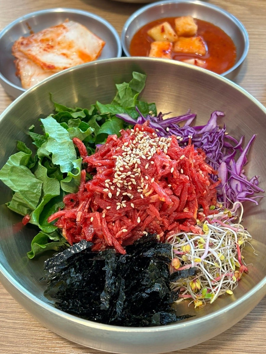 七百韓牛クッパ 배경 이미지