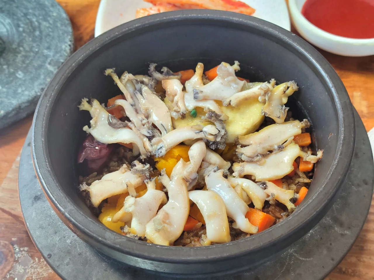 ミョンジンアワビ 배경 이미지