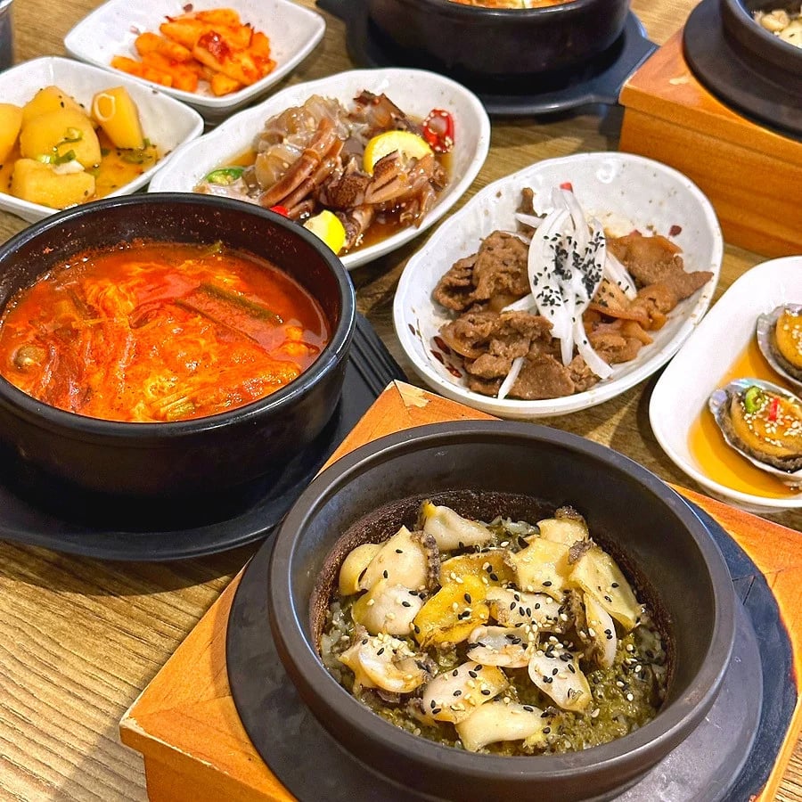 チャンモ食卓 배경 이미지