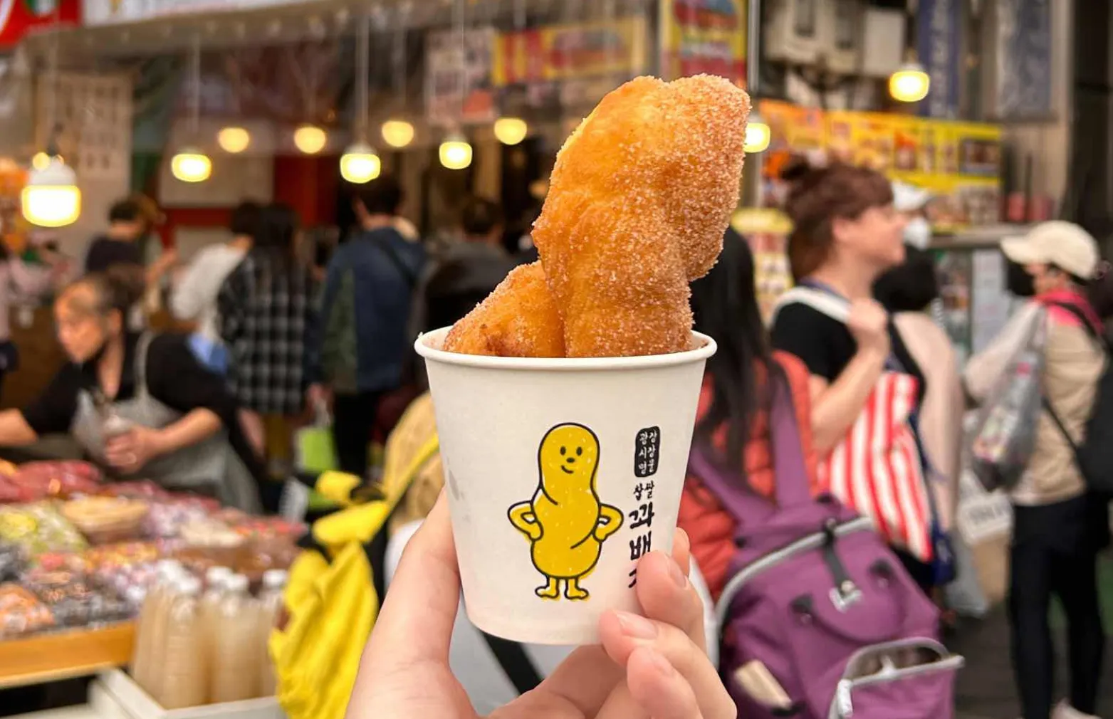 チャプサルクァベギ : 1,000ウォン / あんドーナツ : 1,500ウォン