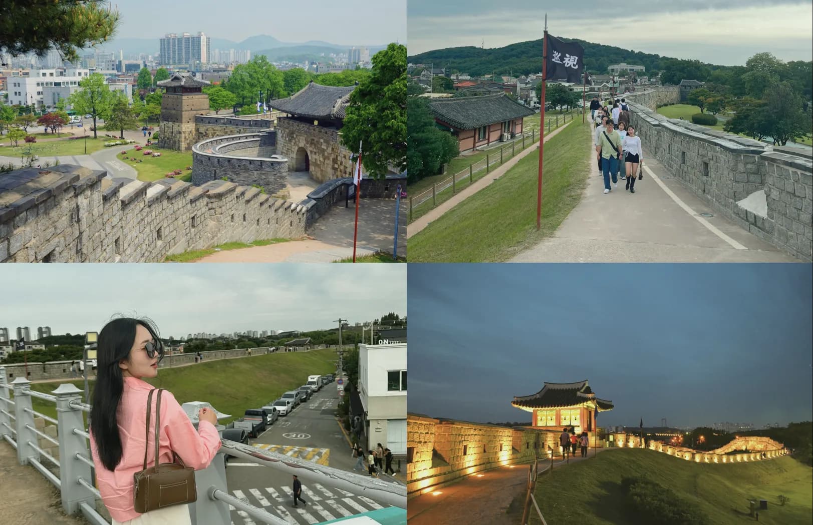 水原の街並みは本当に綺麗 ! ドラマのロケ地としても有名です