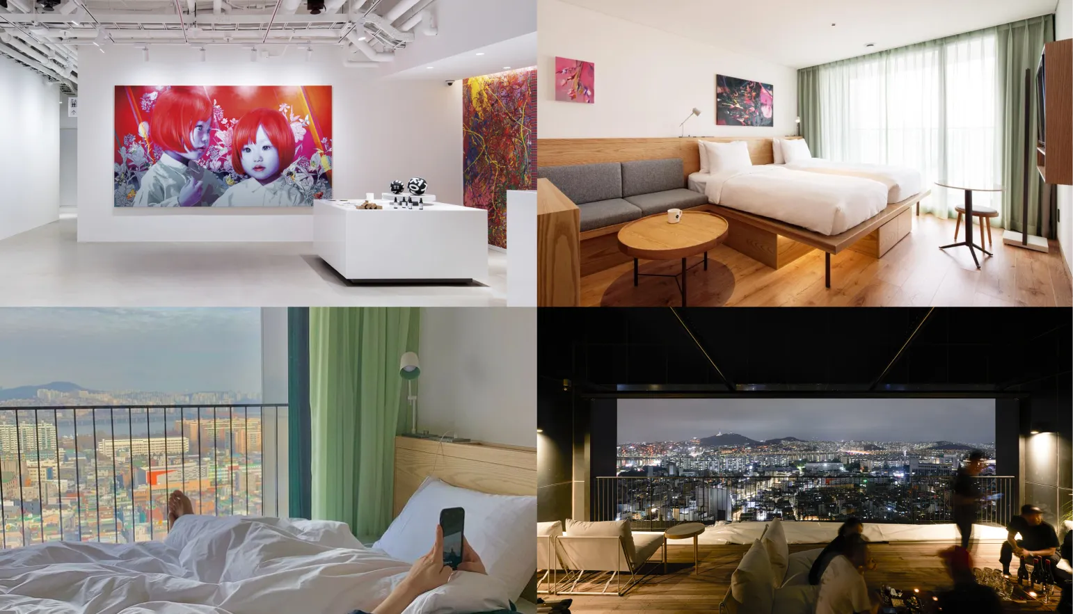 カロスキルの雰囲気にマッチした、おしゃれで清潔感のあるホテル