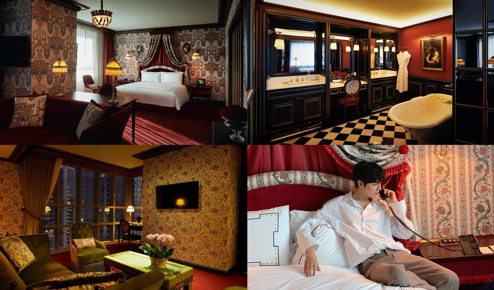 パリの感性とロマンチックな雰囲気を感じることができるお洒落なホテル