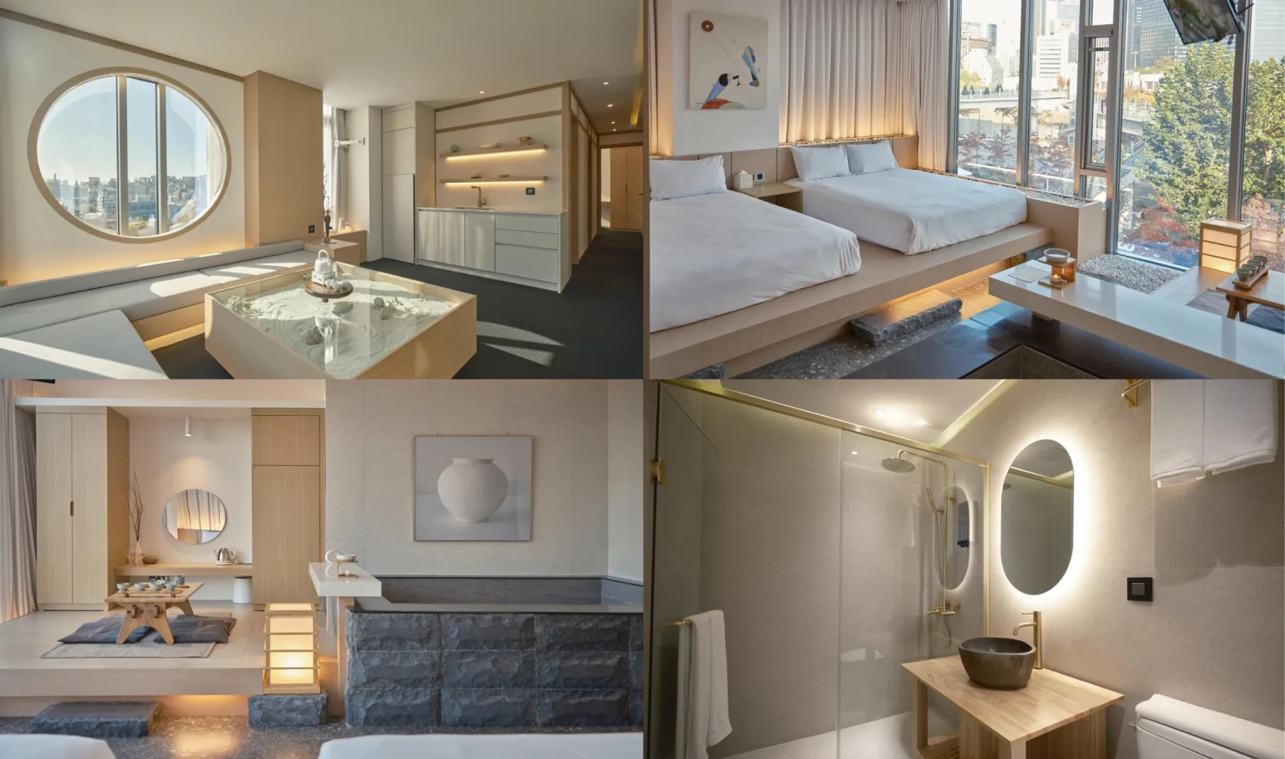 ソウルや釜山などに店舗を展開しているホテル「UH SUITE(유에이치스위트)」のひとつ