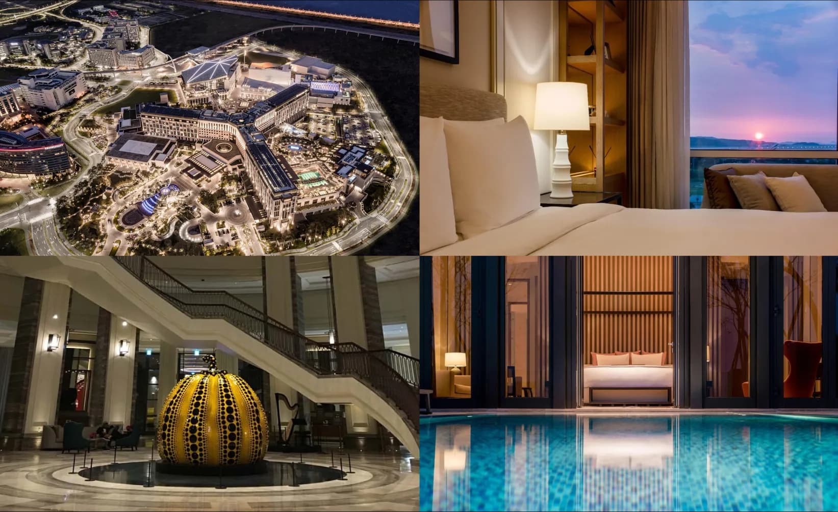 ホテルの中で何でも体験できちゃう「統合型リゾート」で、SNS映えスポットとしても人気 !