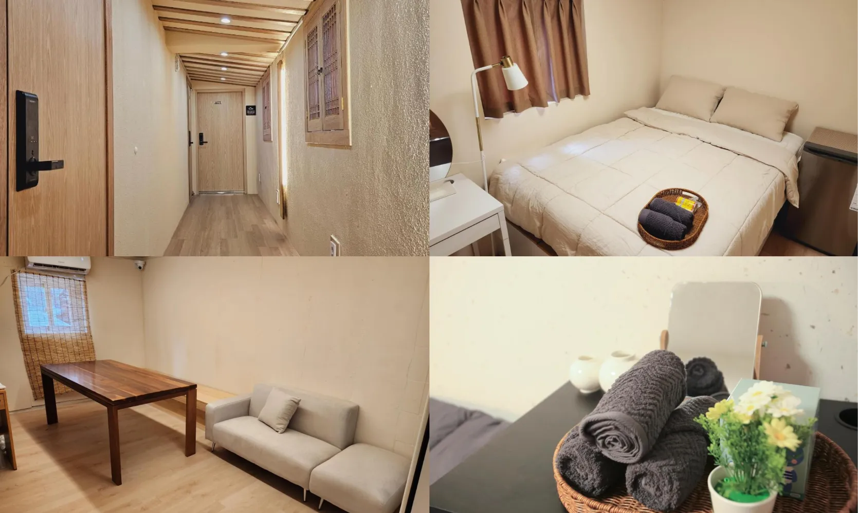 場所は益善洞の中心部に位置しており、多くの観光スポットが徒歩圏内に !