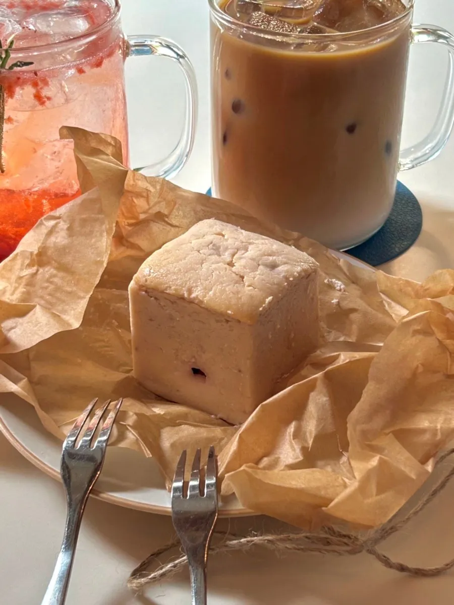 キューブ状の「チーズケーキ」が一番人気