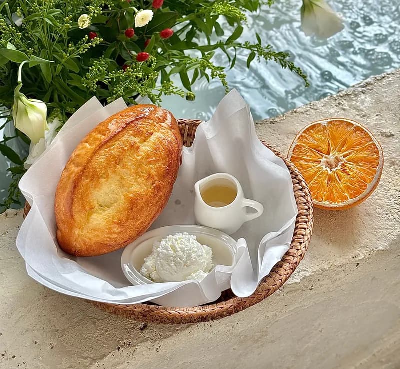 塩パン&カイマク