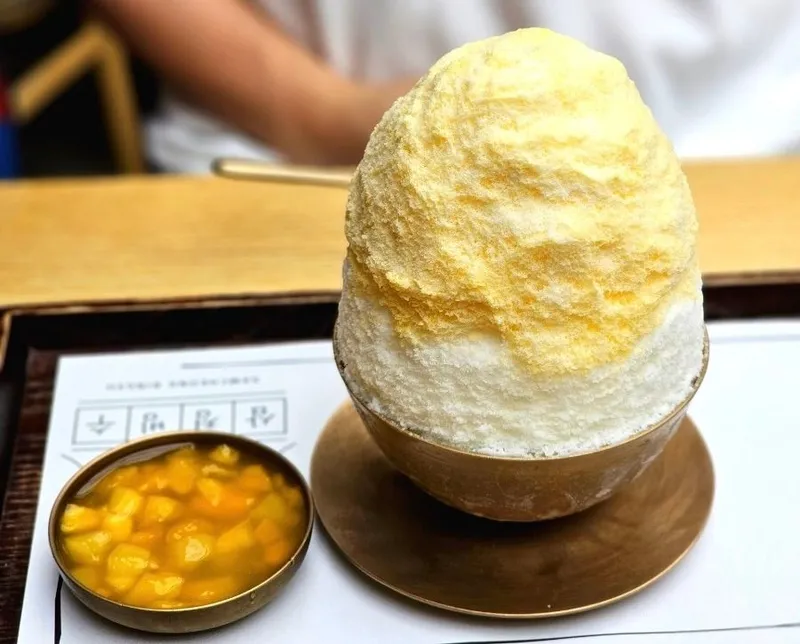 マンゴーかき氷