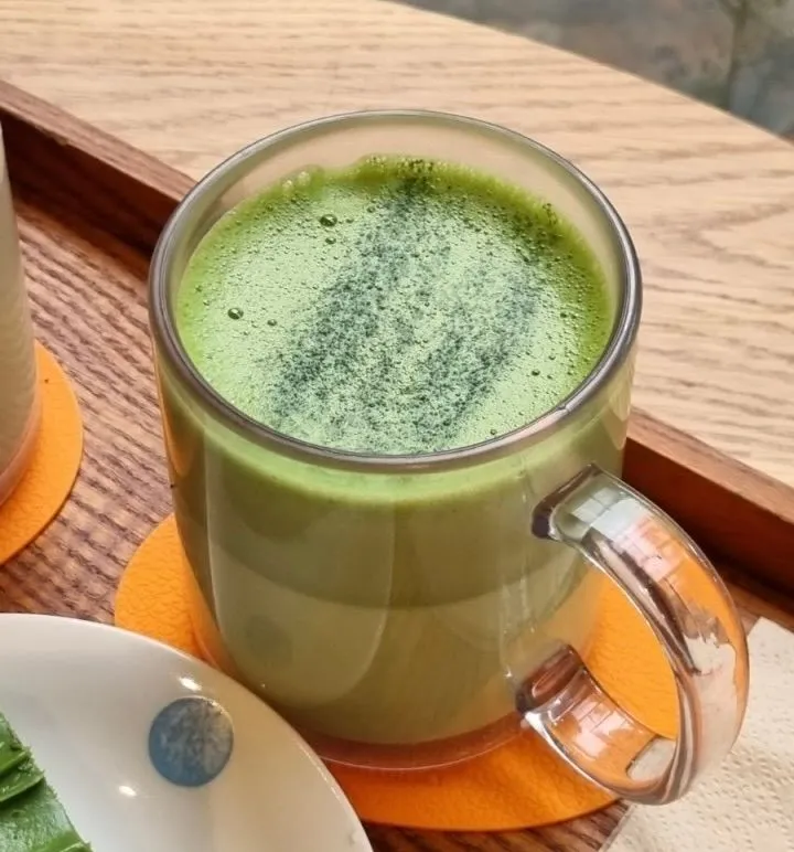 済州抹茶ラテ