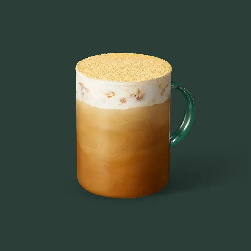 きな粉餅クリームラテ