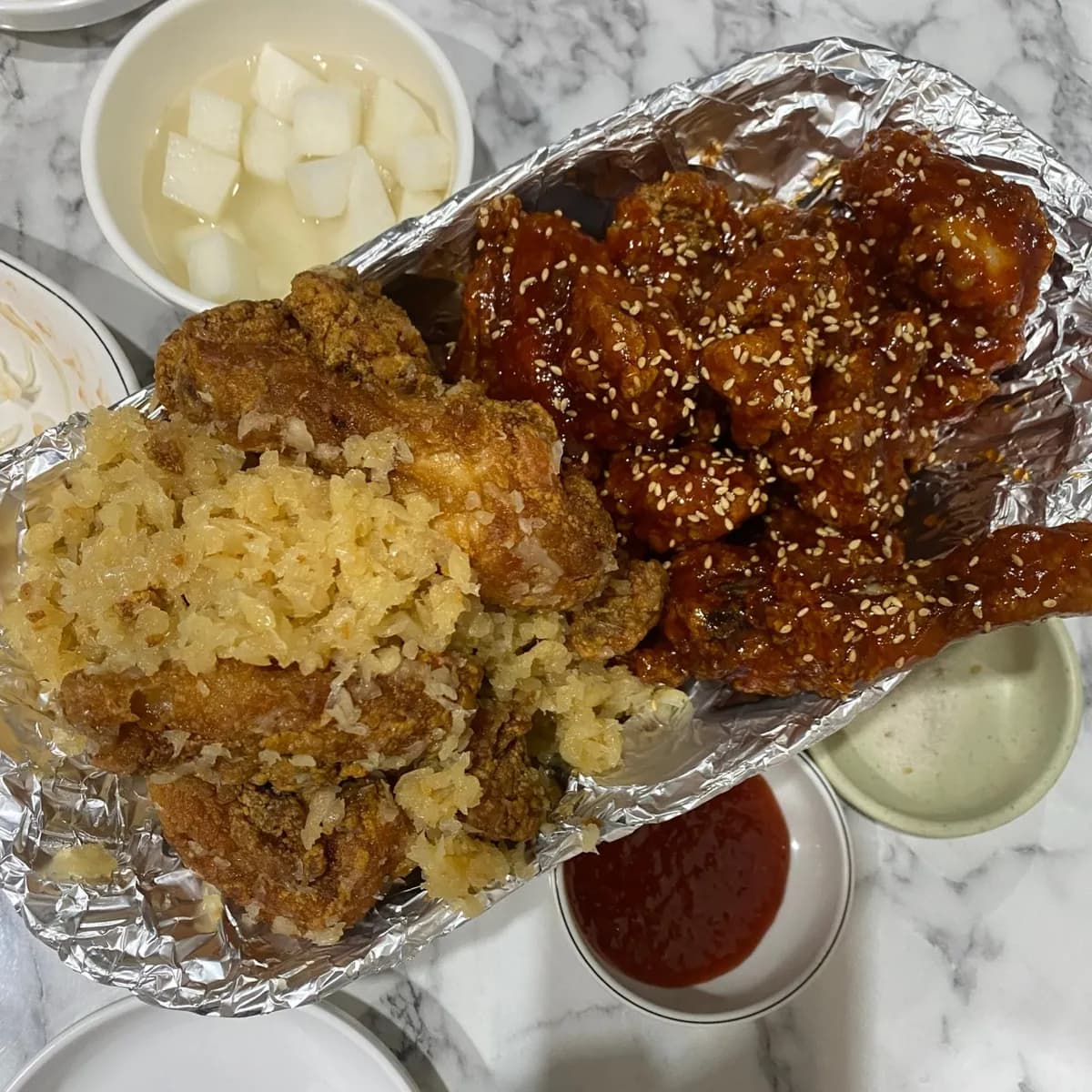 やっぱり「ハーフ&ハーフ」がおすすめ