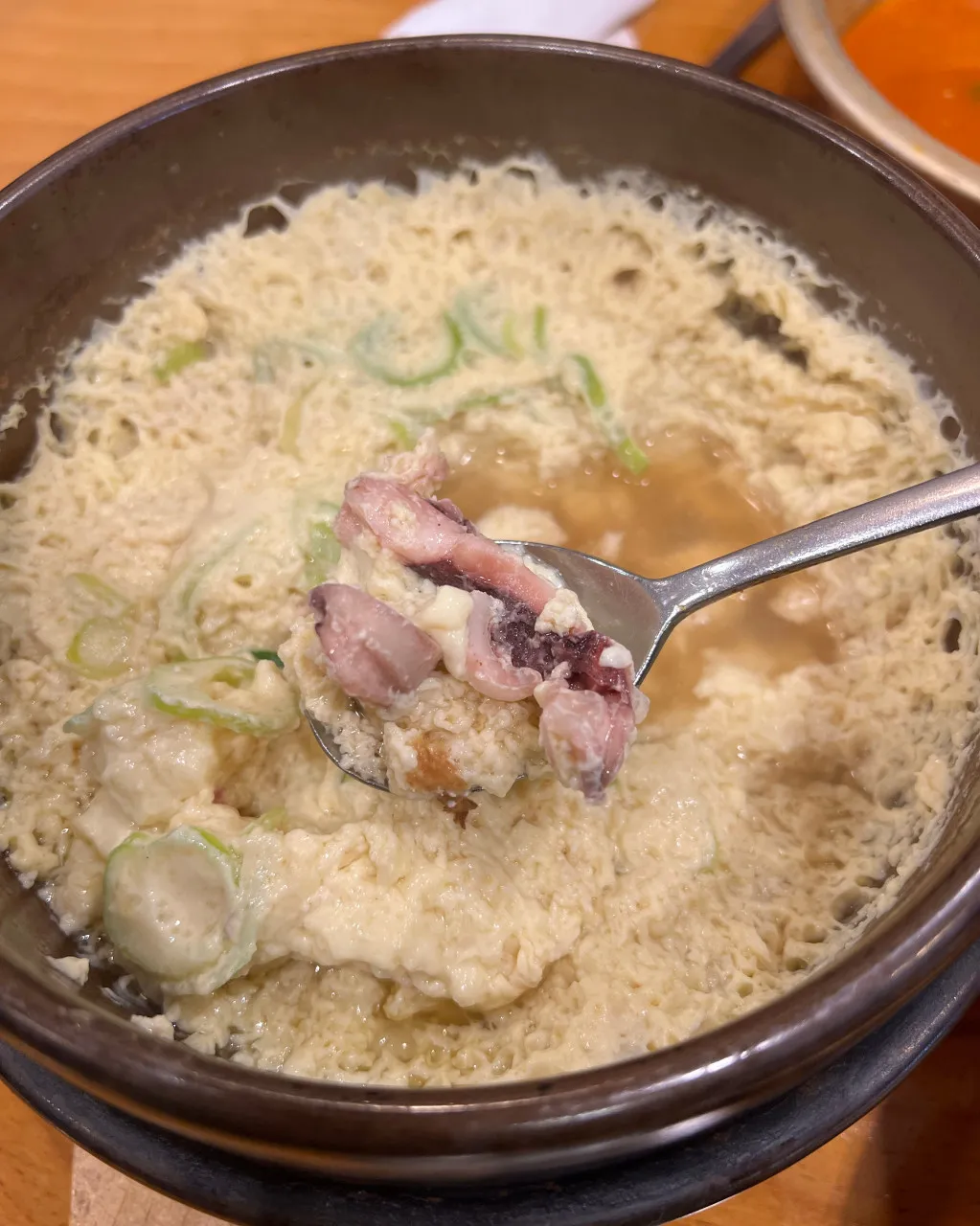 サイドメニューの「土鍋卵蒸し」おすすめ!