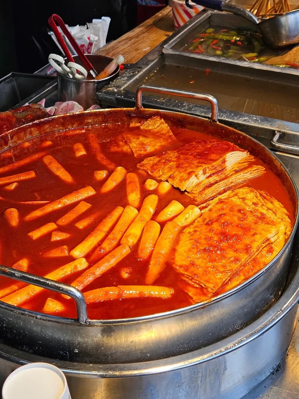 釜山の「トッポギ」と「おでん」は格別!