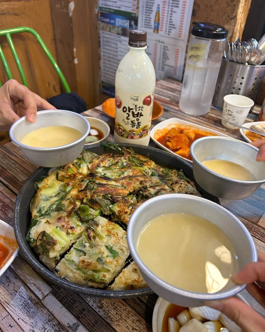 マッコリの種類が豊富