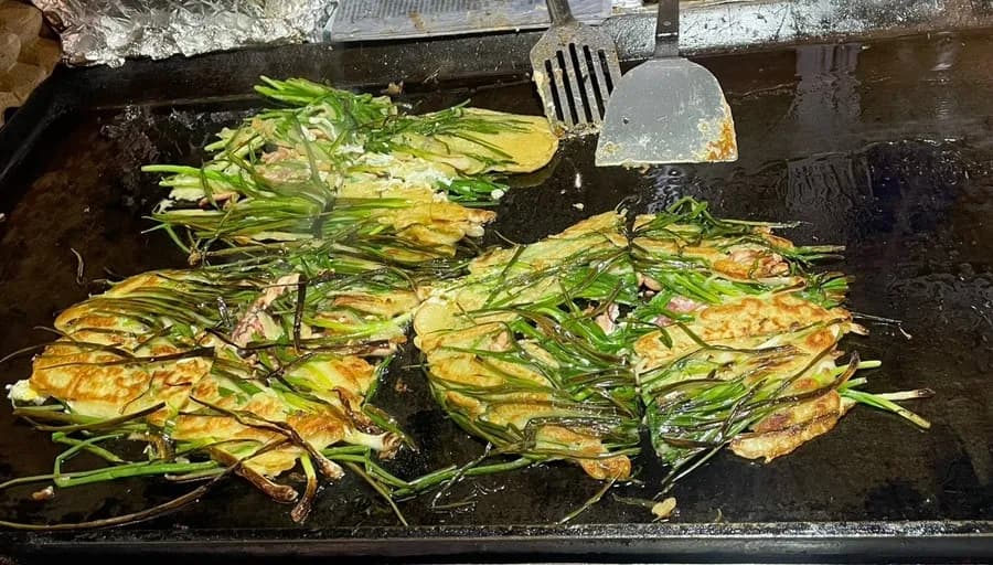 一度は必ず食べるべき「海鮮ネギチヂミ」