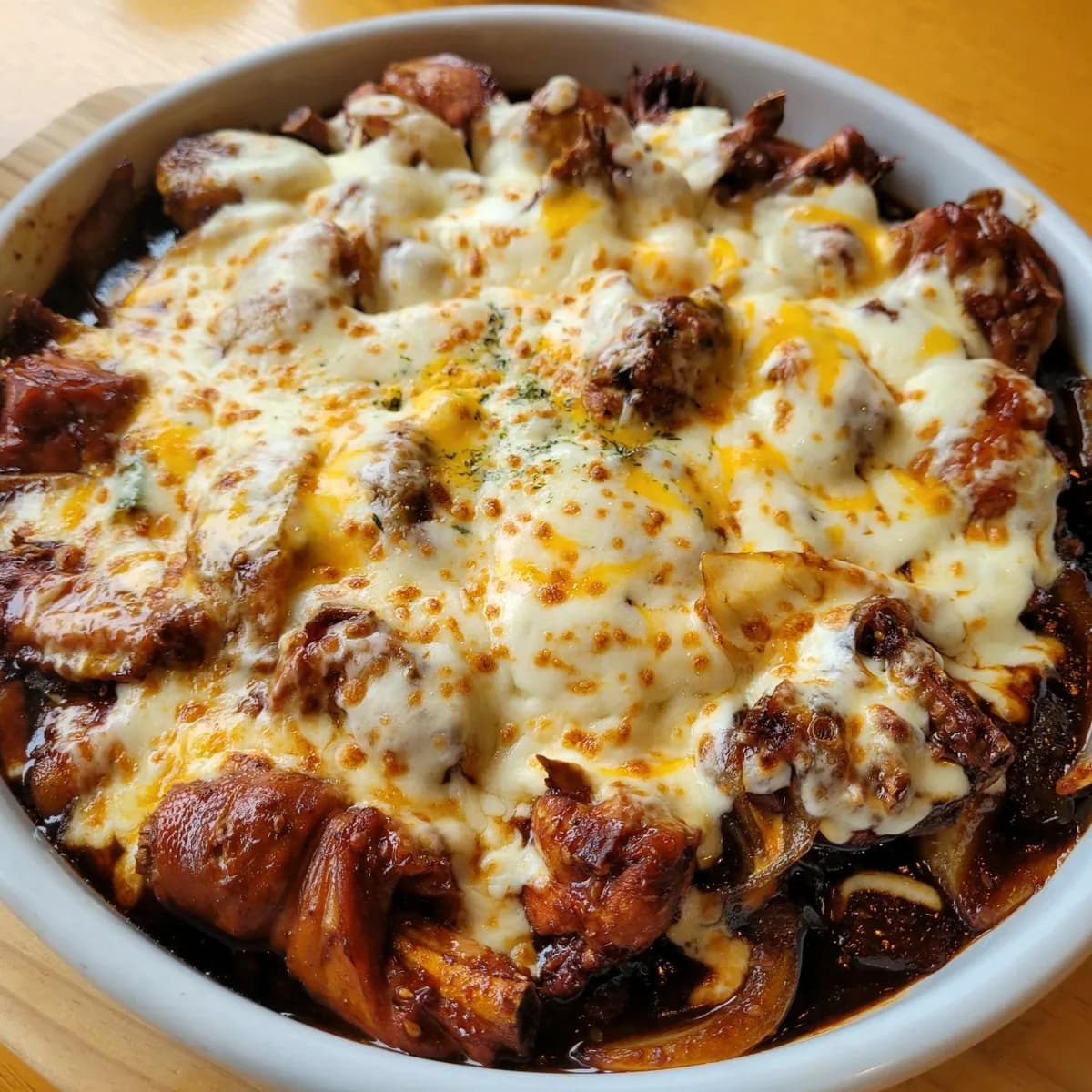 チーズをふんだんに使用した「チーズチムタク」