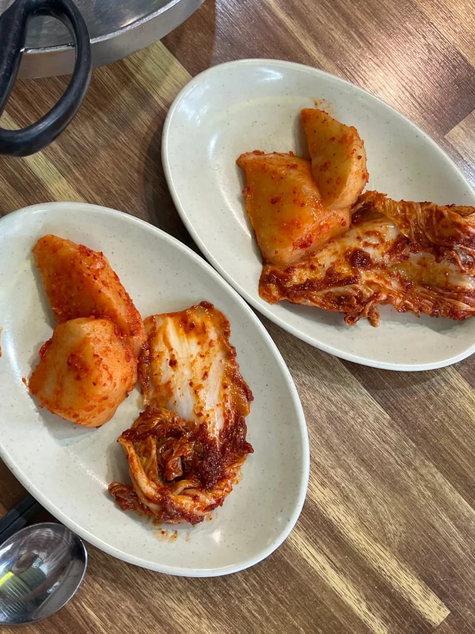 「辛〜いキムチ」もクセになる