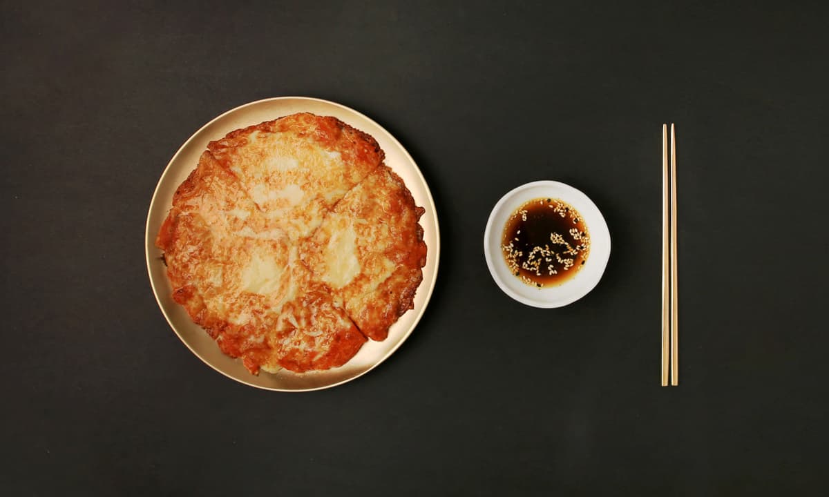 チーズキムチチヂミ