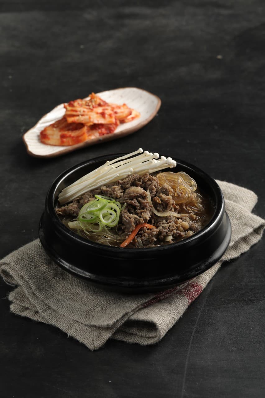 韓牛の土鍋プルコギ