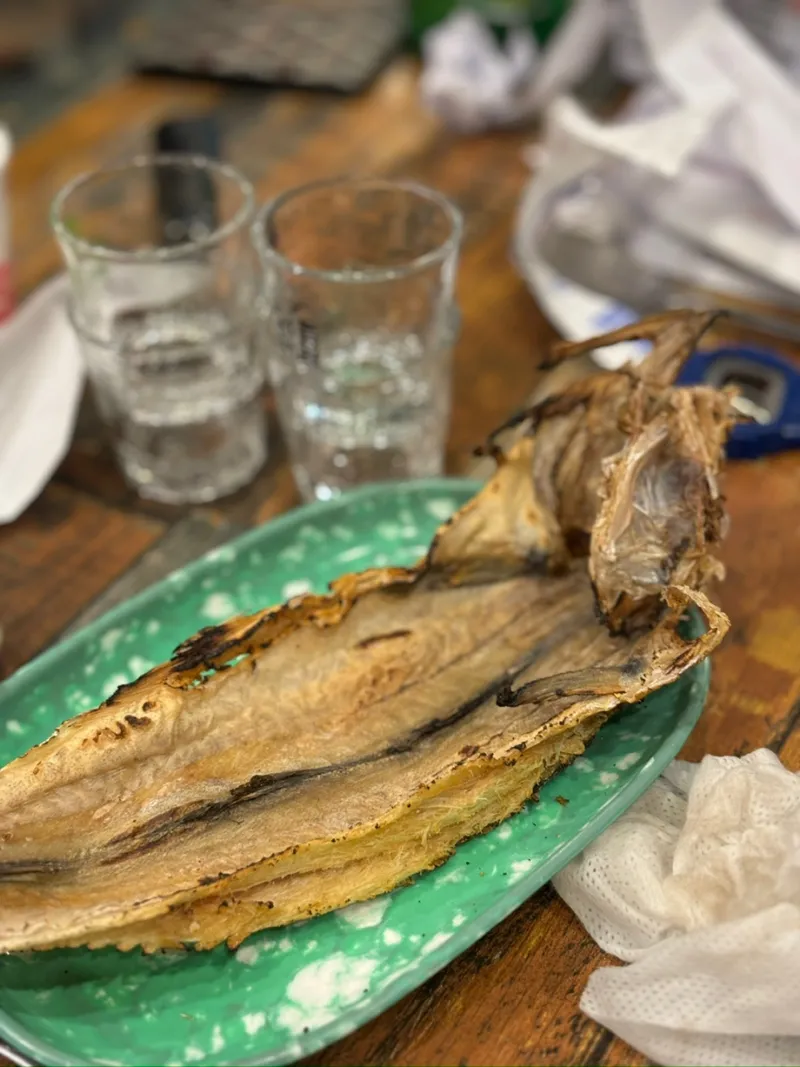 スケトウダラの稚魚の干物