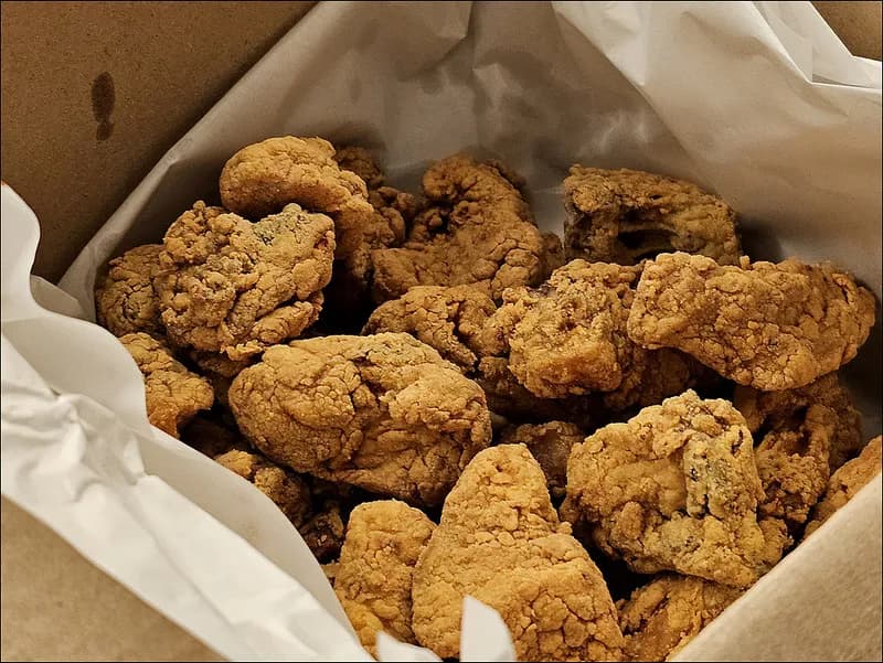 フライドニンニクチキン