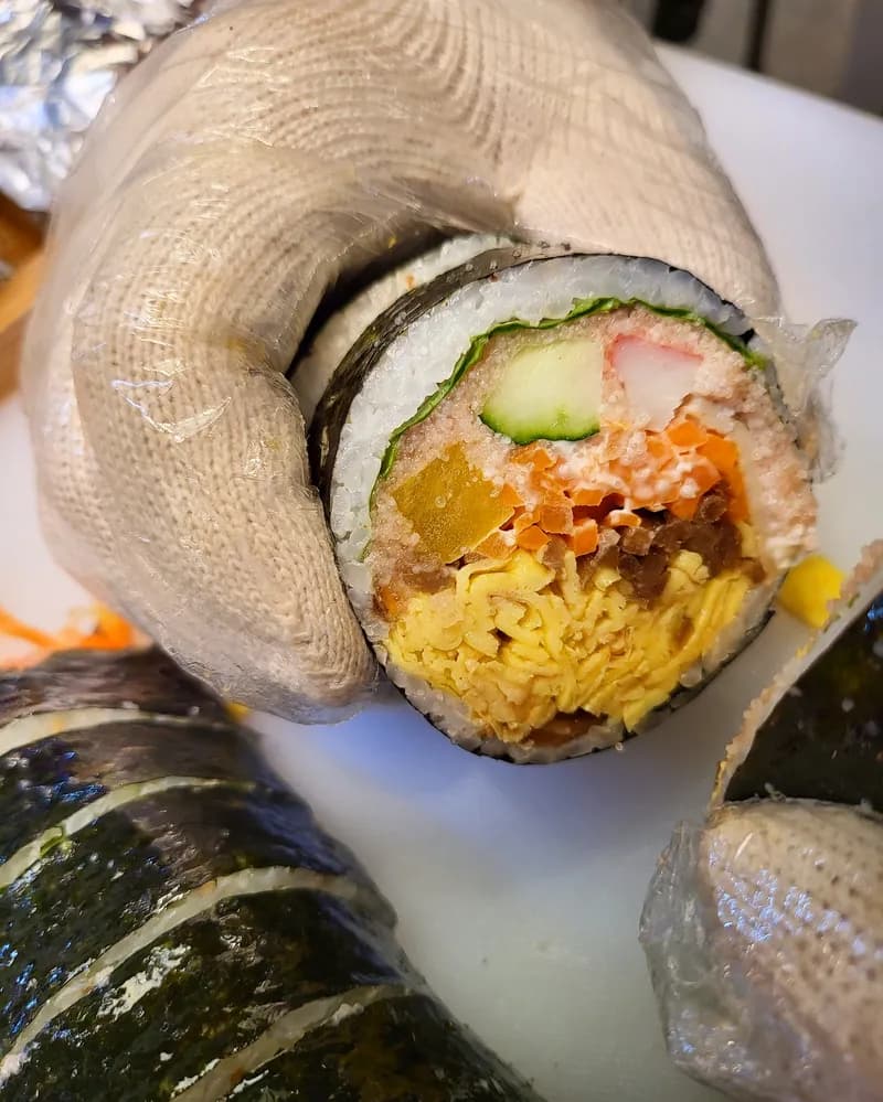 明太子キンパ