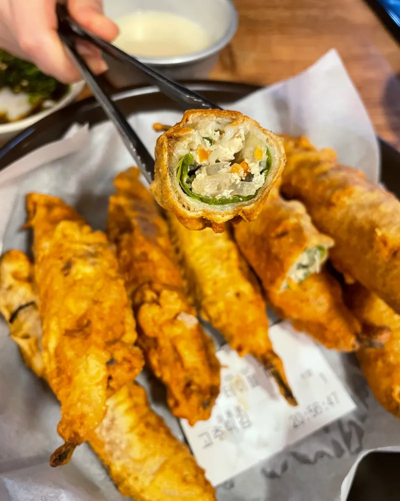 青唐辛子の天ぷら