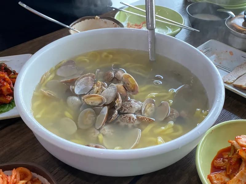 韓国式手打ち麺