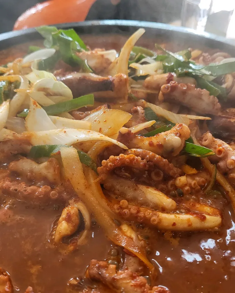 テナガダコ炒め