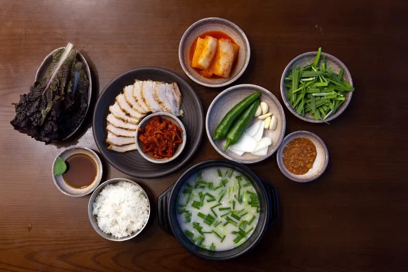 ポッサム定食