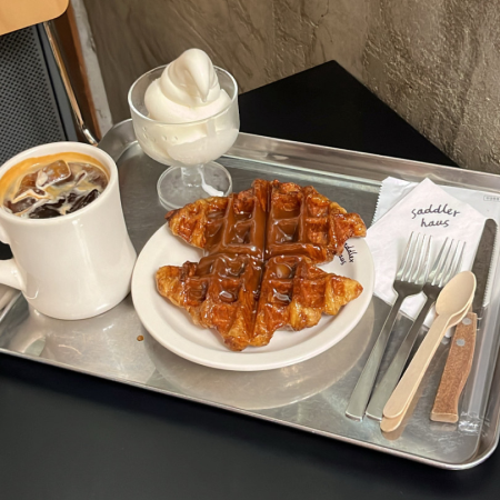 韓国で一番有名で美味しいクロッフル - 画像 1