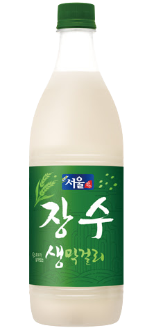 서울 장수 생막걸리（ソウル長寿生マッコリ）