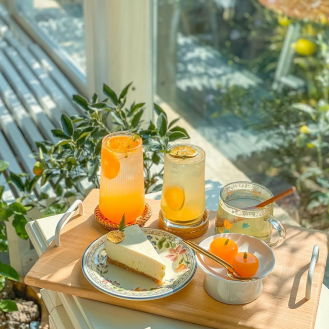 15:00 カフェで休憩 CAFE GYULKKOT DARAK（카페 귤꽃다락） 이미지 2