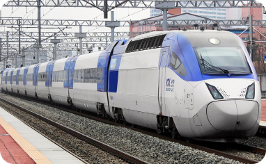 KTX/SRT 高速鉄道の画像